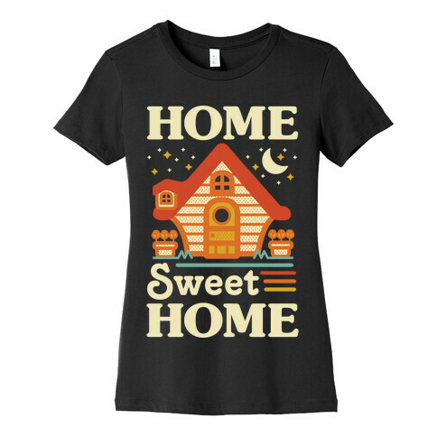 Home Sweet Home Animal Crossing Womens T-Shirt