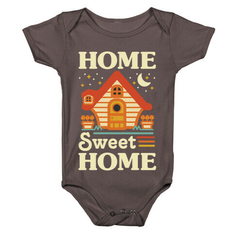 Home Sweet Home Animal Crossing Baby One-Piece