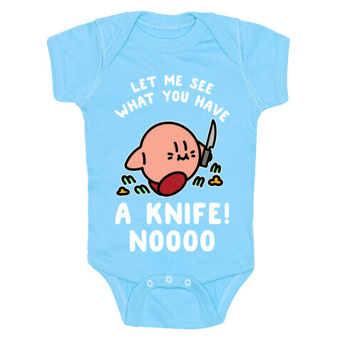 Let Me See What You Have A Knife No Baby One-Piece