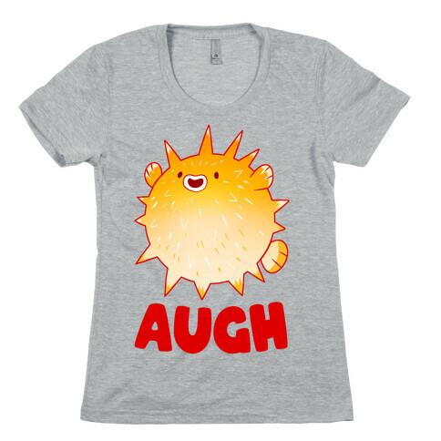 Augh Pufferfish Womens T-Shirt