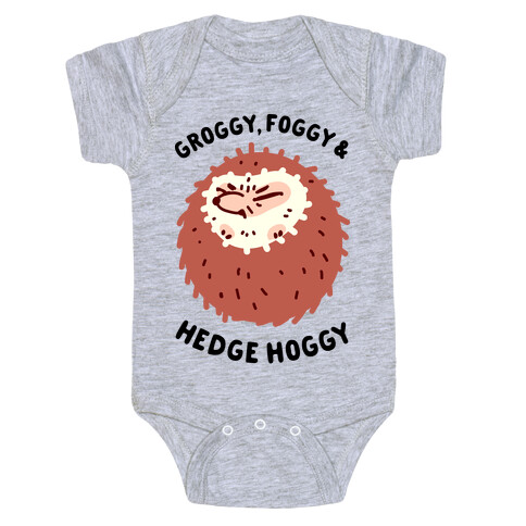 Groggy, Foggy & Hedge Hoggy Baby One-Piece
