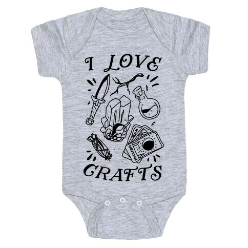 I Love (Witch) Crafts Baby One-Piece