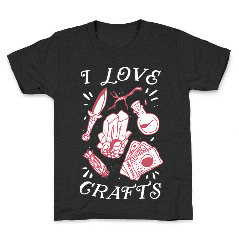 I Love (Witch) Crafts Kids T-Shirt