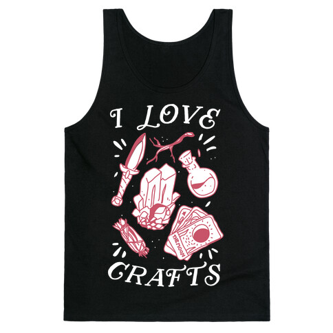 I Love (Witch) Crafts Tank Top