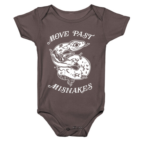 Move Past Misnakes  Baby One-Piece