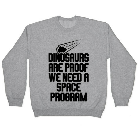 We Need A Space Program Pullover