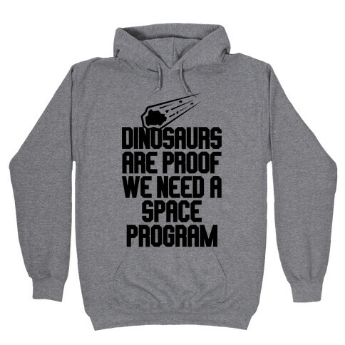 We Need A Space Program Hooded Sweatshirt