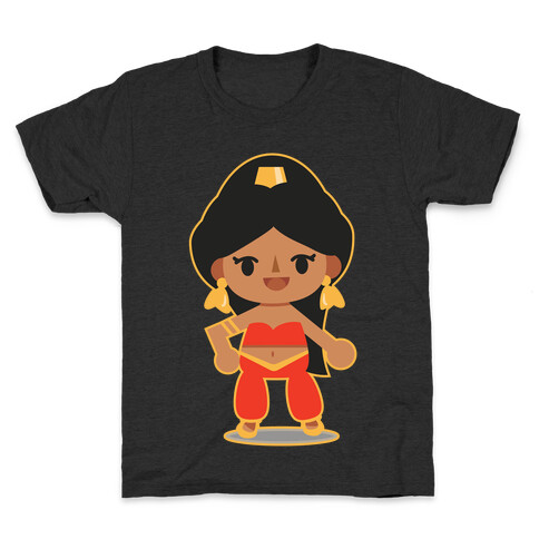 Princess Crossing Jasmine Parody Red Kids T-Shirt
