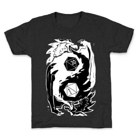 Dungeons and Dragons Yin Yang Kids T-Shirt