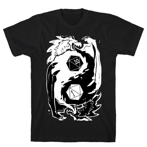 Dungeons and Dragons Yin Yang T-Shirt