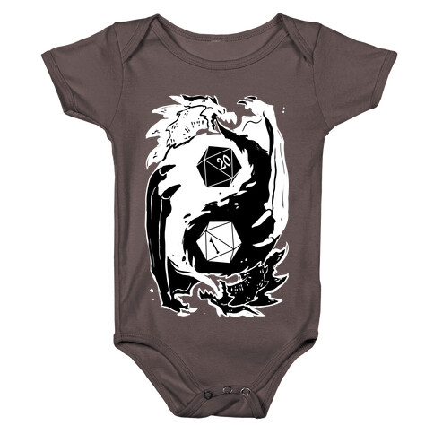 Dungeons and Dragons Yin Yang Baby One-Piece