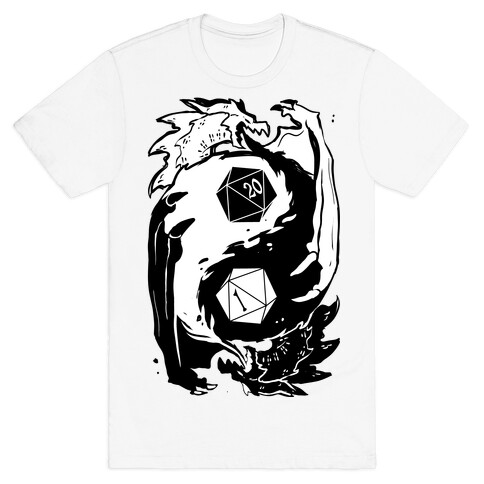 Dungeons and Dragons Yin Yang T-Shirt