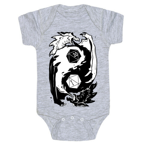 Dungeons and Dragons Yin Yang Baby One-Piece