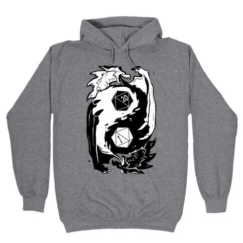 Dungeons and Dragons Yin Yang Hooded Sweatshirt