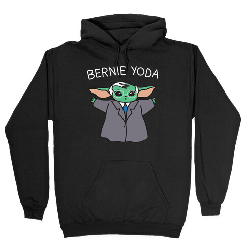 Bernie Yoda Hooded Sweatshirt