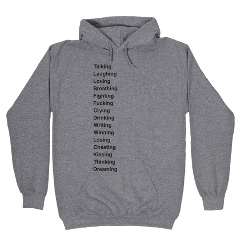 L Word Season 2 Theme Song Hooded Sweatshirt