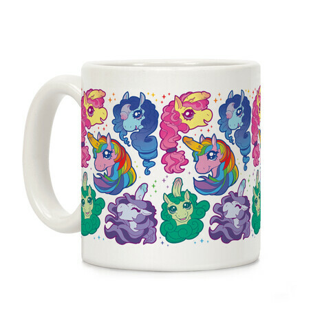 Unicorn Penis Pattern Coffee Mug