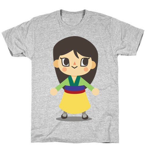 Princess Crossing Mulan Parody T-Shirt