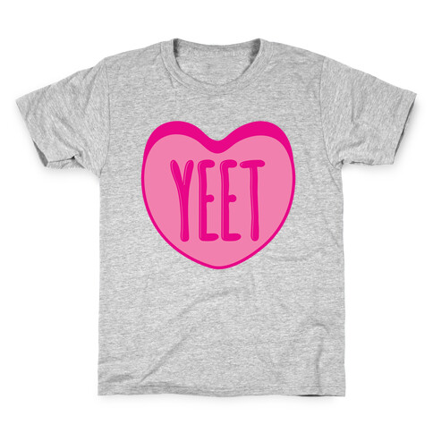 Yeet Conversation Heart Kids T-Shirt