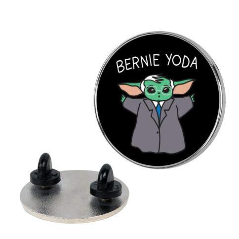 Bernie Yoda Pin