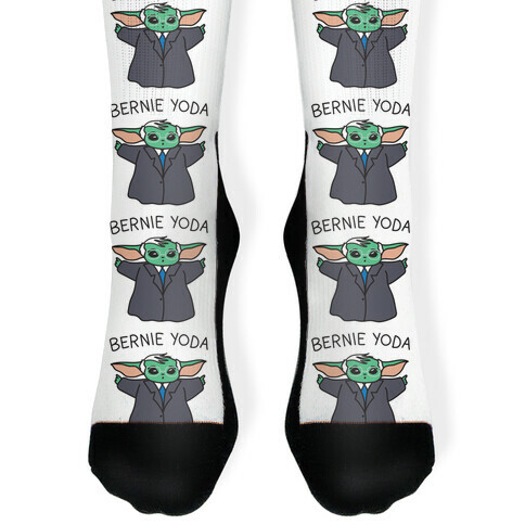 Bernie Yoda Sock