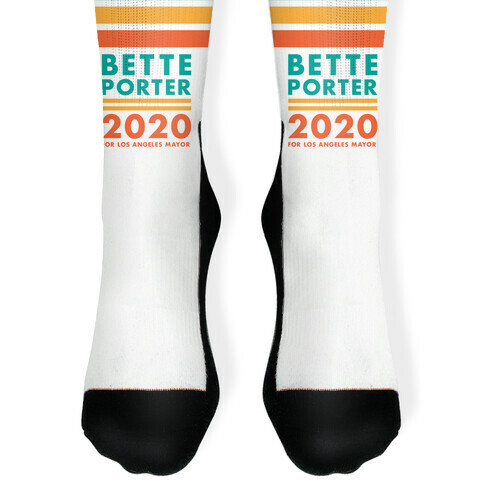 Bette Porter 2020 for Los Angeles Mayor Sock