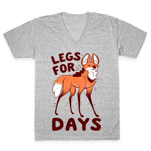 Legs For Days V-Neck Tee Shirt