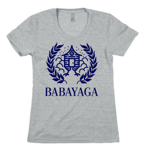 Baba Yaga Balenciaga Parody Womens T-Shirt