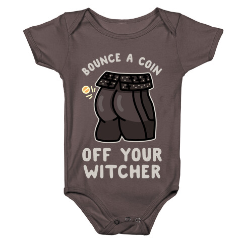 Bounce a Coin Off Your Witcher Baby One-Piece