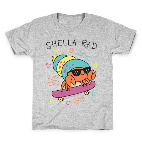 Shella Rad Crab Kids T-Shirt