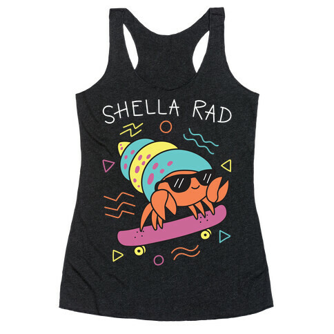 Shella Rad Crab Racerback Tank Top