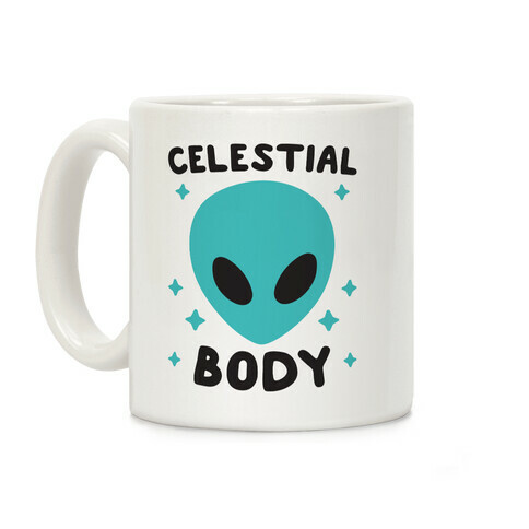 Bean Me Up Alien Coffee Mug