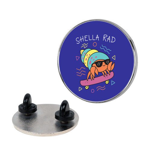 Shella Rad Crab Pin