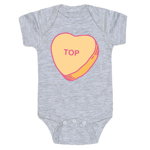 Top Candy Heart Baby One-Piece