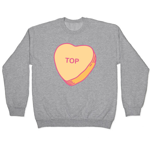 Top Candy Heart Pullover