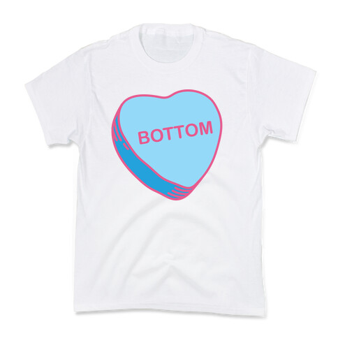 Bottom Candy Heart Kids T-Shirt