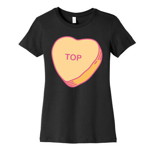 Top Candy Heart Womens T-Shirt