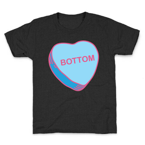 Bottom Candy Heart Kids T-Shirt