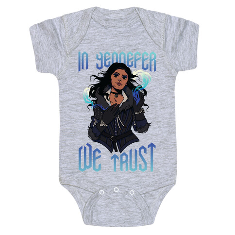 In Yennefer We Trust Baby One-Piece