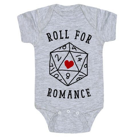 Roll For Romance  Baby One-Piece