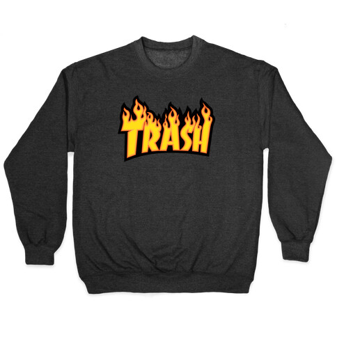 Trash Thrasher Logo Parody  Pullover