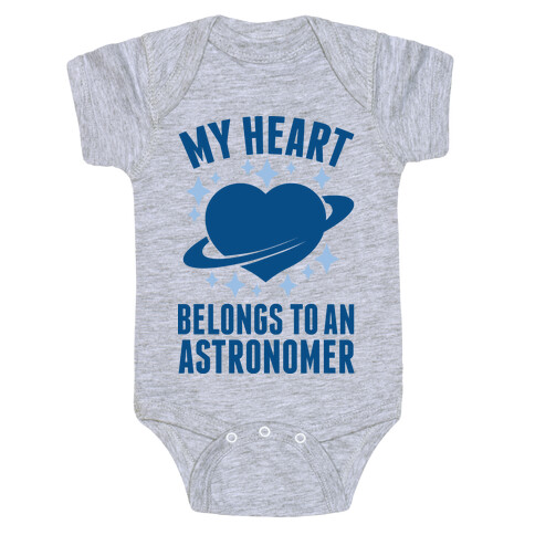 My Heart Belongs to an Astronomer Baby One-Piece