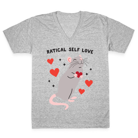 Ratical Self Love V-Neck Tee Shirt