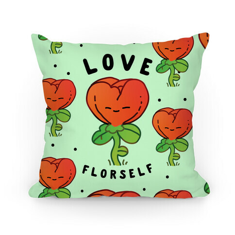 Love Florself Pillow