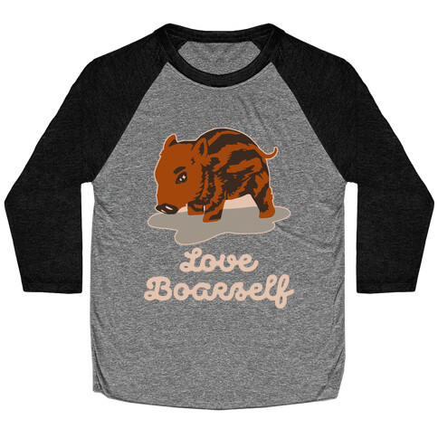 Love Boarself Baseball Tee