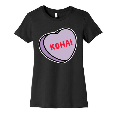 Kohai Candy Heart Womens T-Shirt