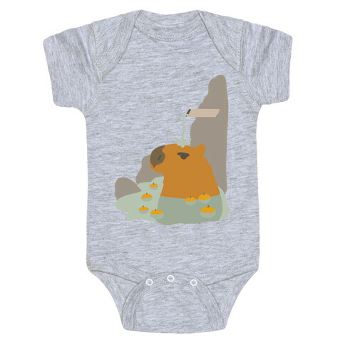 Capybara Hot Spring Baby One-Piece