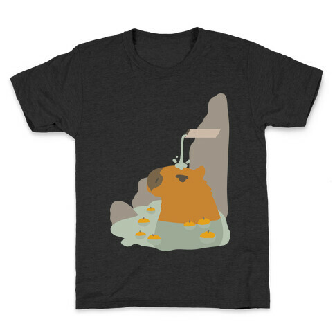 Capybara Hot Spring Kids T-Shirt