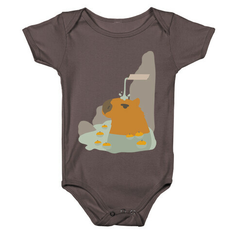 Capybara Hot Spring Baby One-Piece