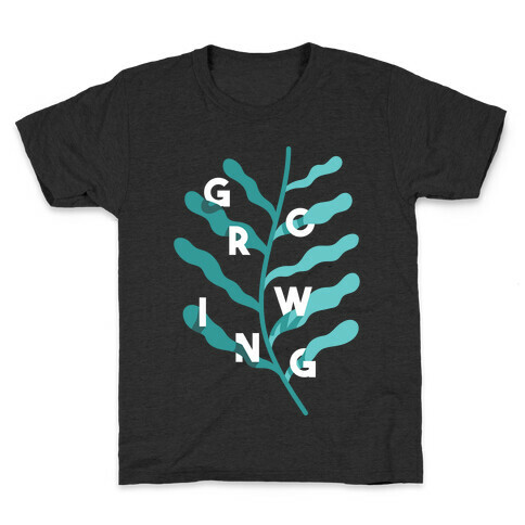 Growing Plant Frond Kids T-Shirt